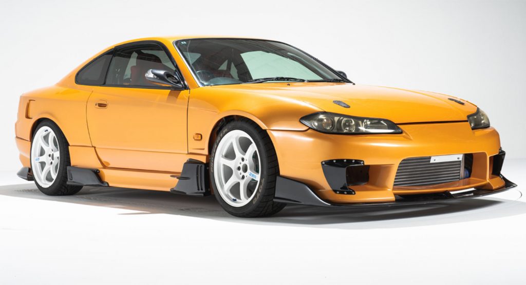  Go Drifting With This Lamborghini Orange Nissan Silvia From Japan