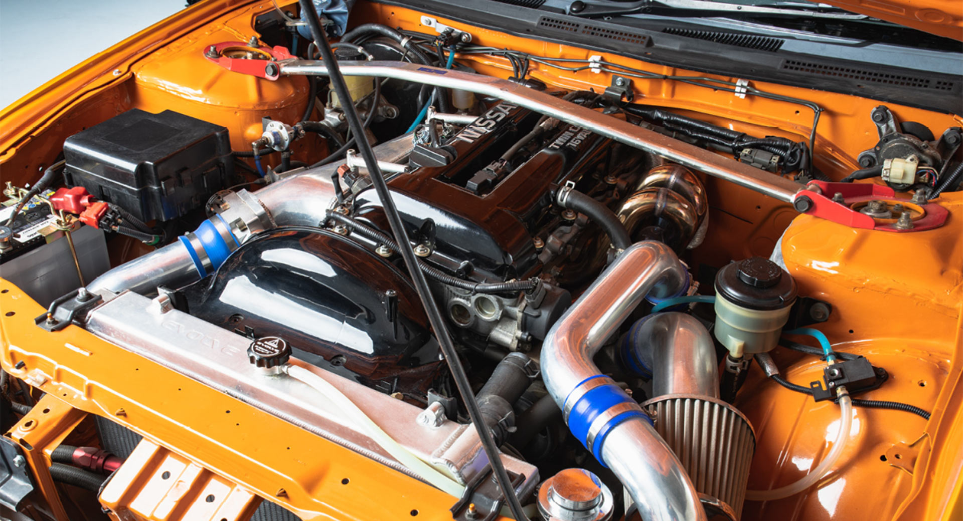Go Drifting With This Lamborghini Orange Nissan Silvia From Japan