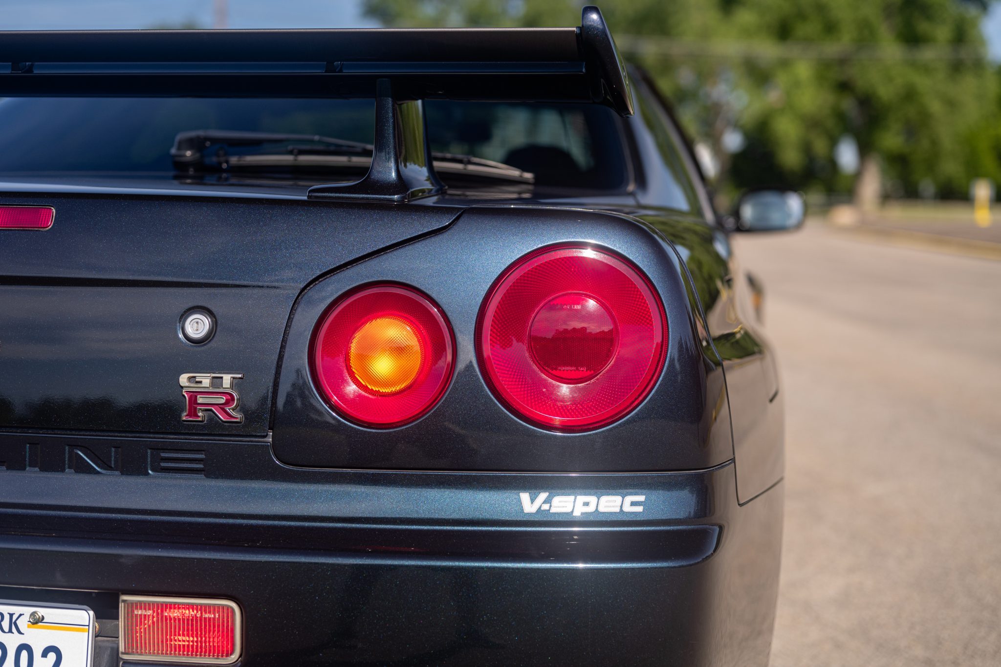 Another Rare 1999 Nissan Skyline GT-R V-Spec In Midnight Purple II Is Up For Sale