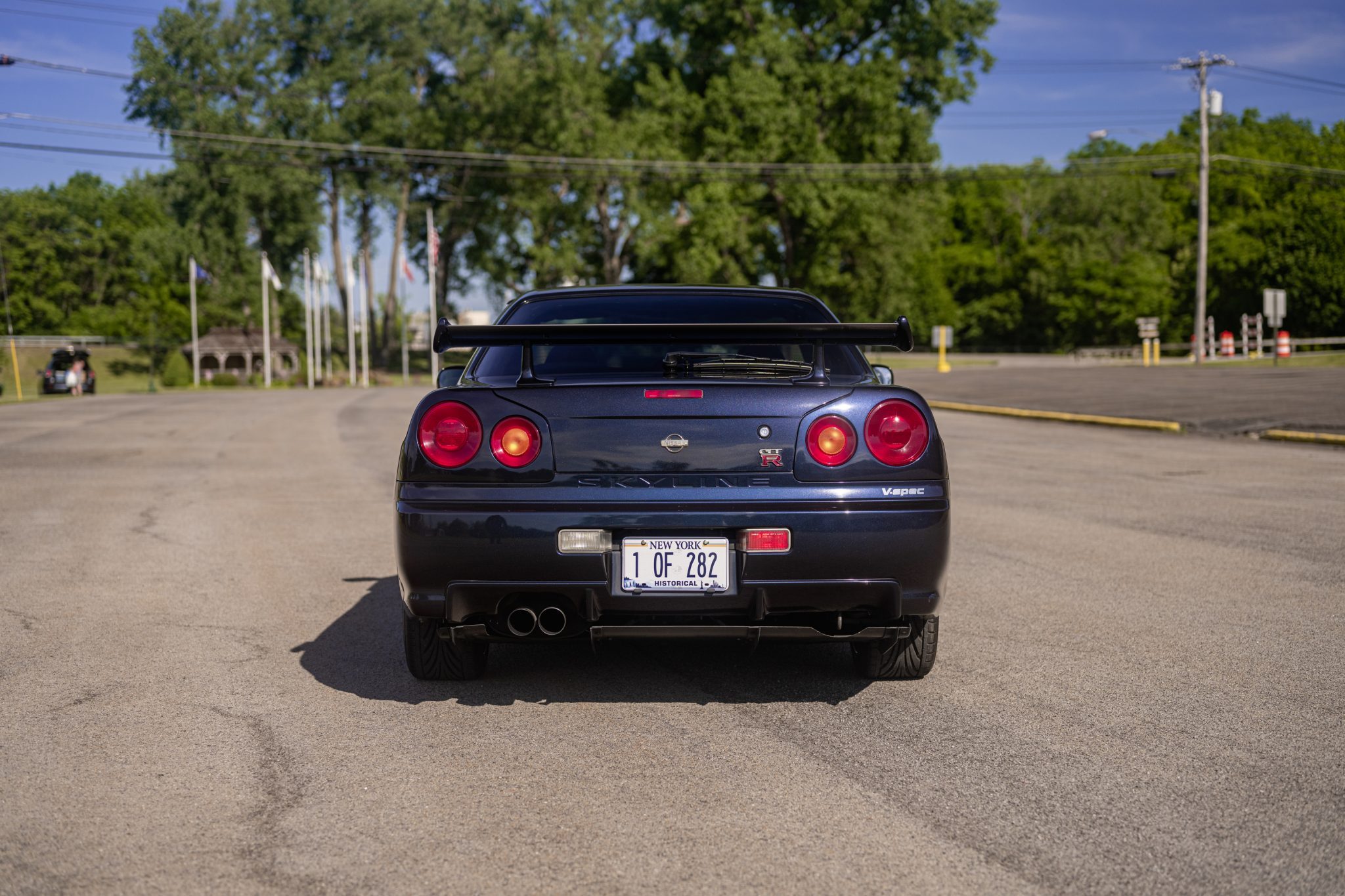 Another Rare 1999 Nissan Skyline GT-R V-Spec In Midnight Purple II Is Up For Sale
