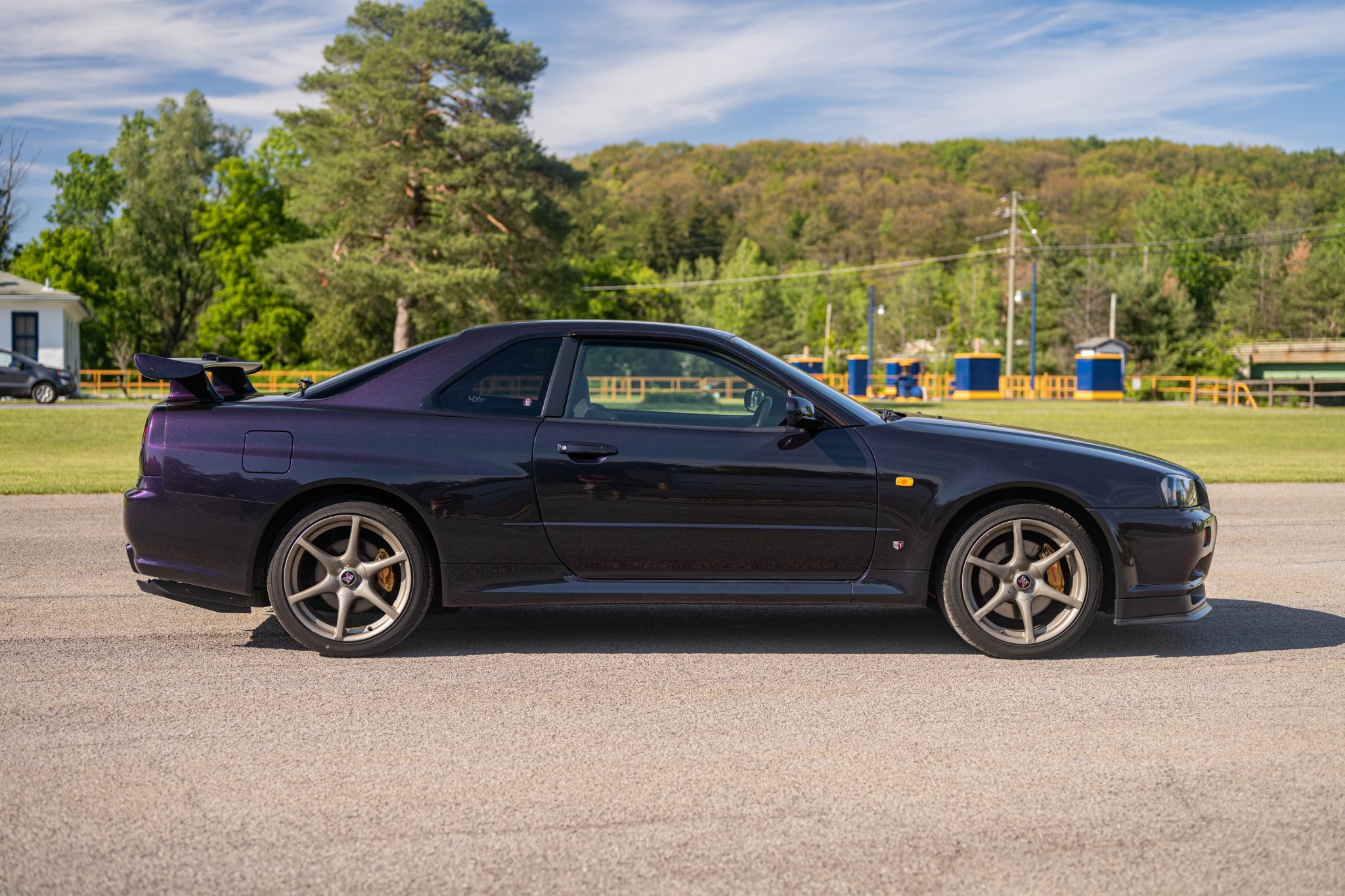 Another Rare 1999 Nissan Skyline GT-R V-Spec In Midnight Purple II Is Up For Sale