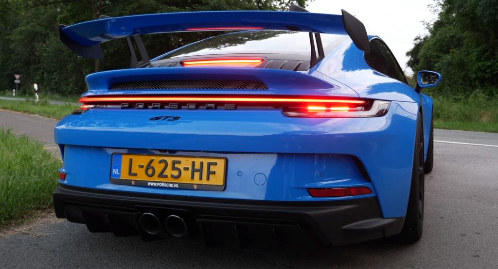  Try Not To Get Too Excited While You Watch A Porsche 911 GT3 Scream Down The Autobahn