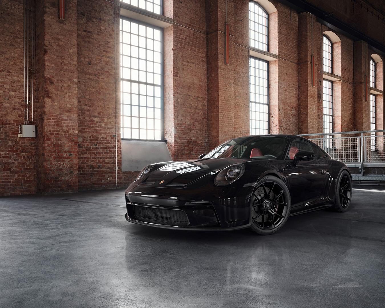Porsche Exclusive Manufaktur Demonstrates A Blacked-Out 2022 911 GT3 Touring