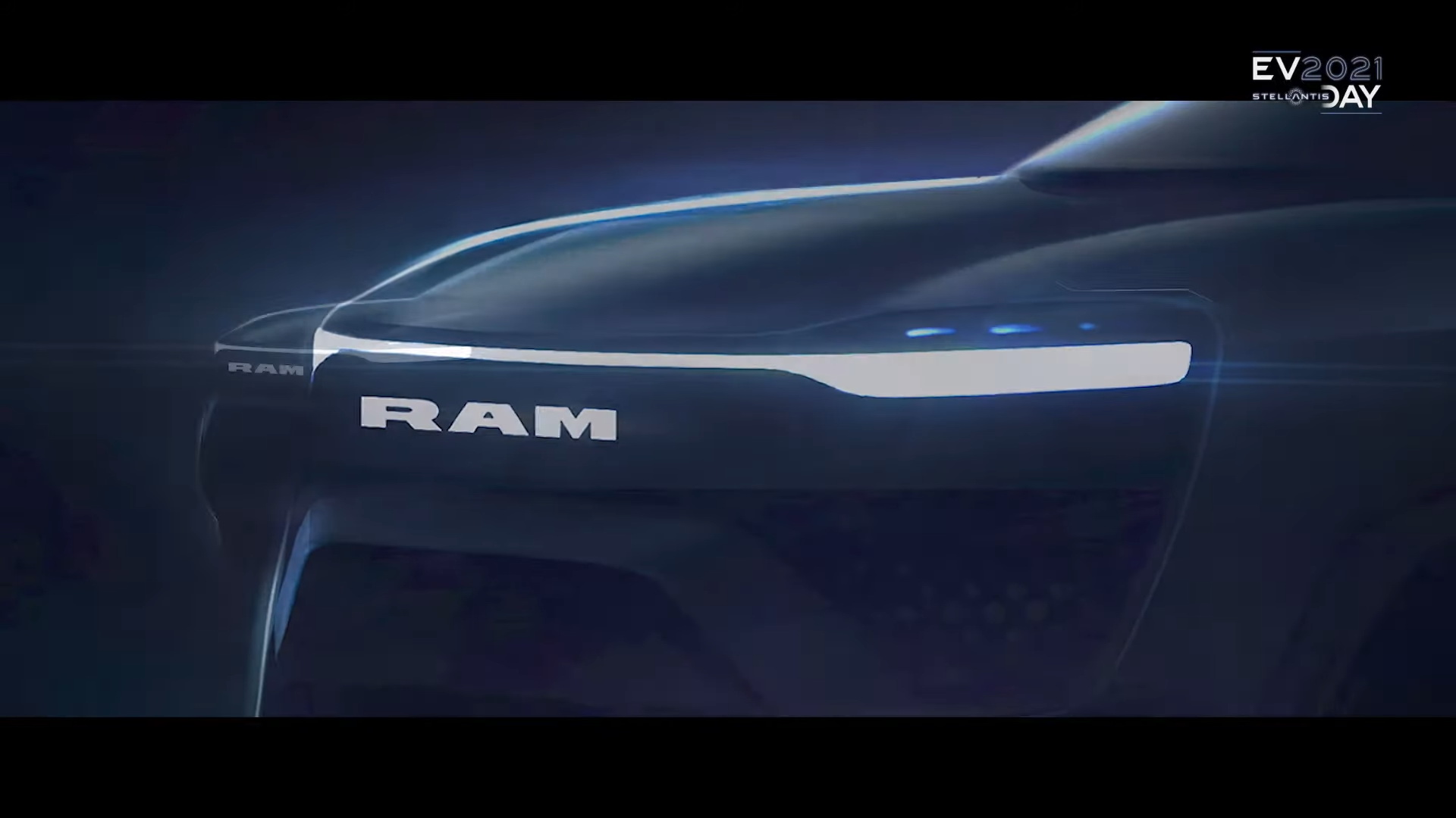 RAM Teases New Futuristic Electric Pickup Truck Coming For Ford’s F-150 Lightning