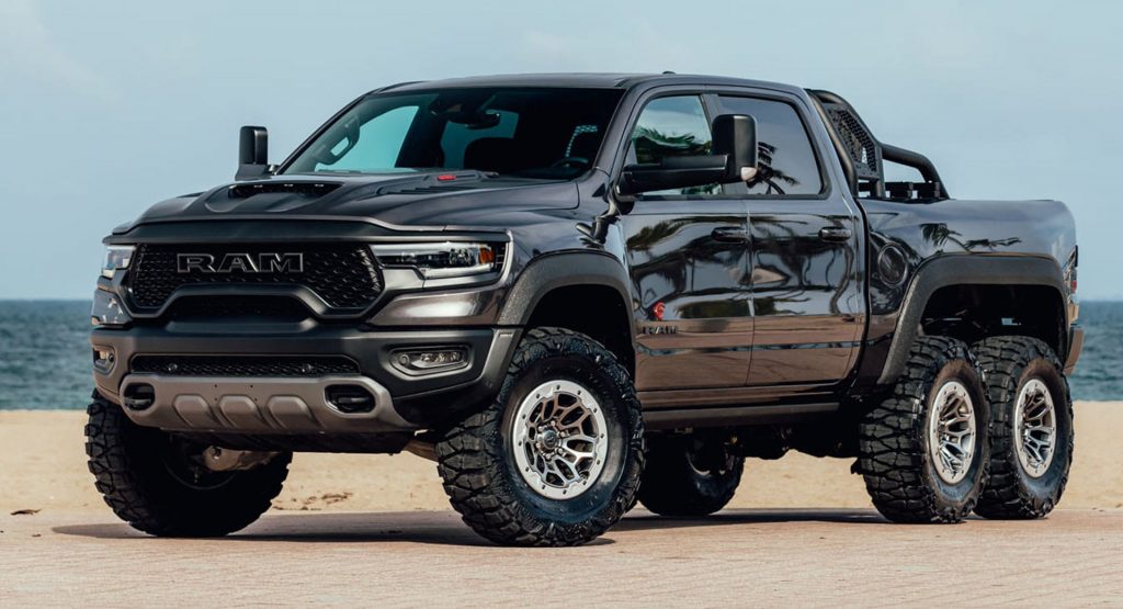 Apocalypse Manufacturing Warlord Is A Ram 1500 TRX With Six Wheels