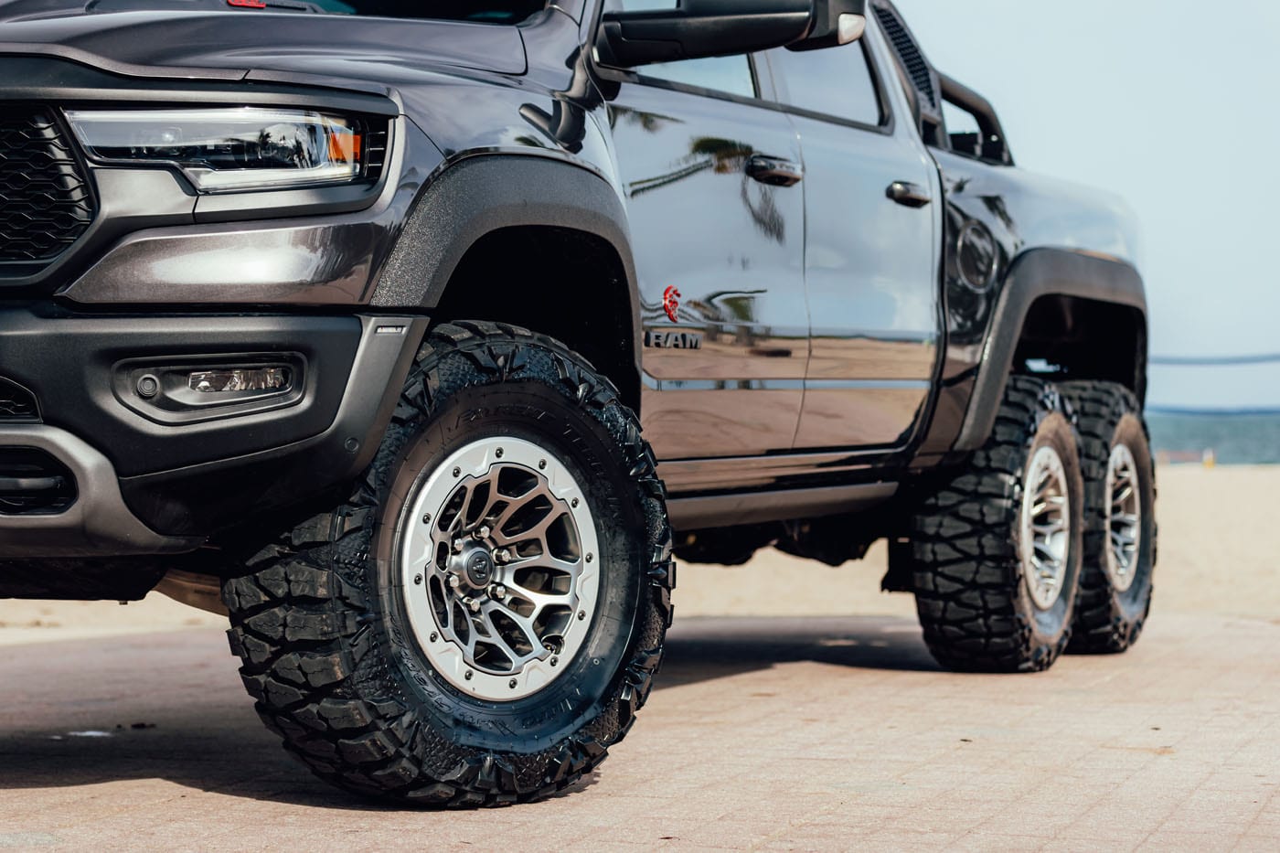 Apocalypse Manufacturing Warlord Is A Ram 1500 TRX With Six Wheels