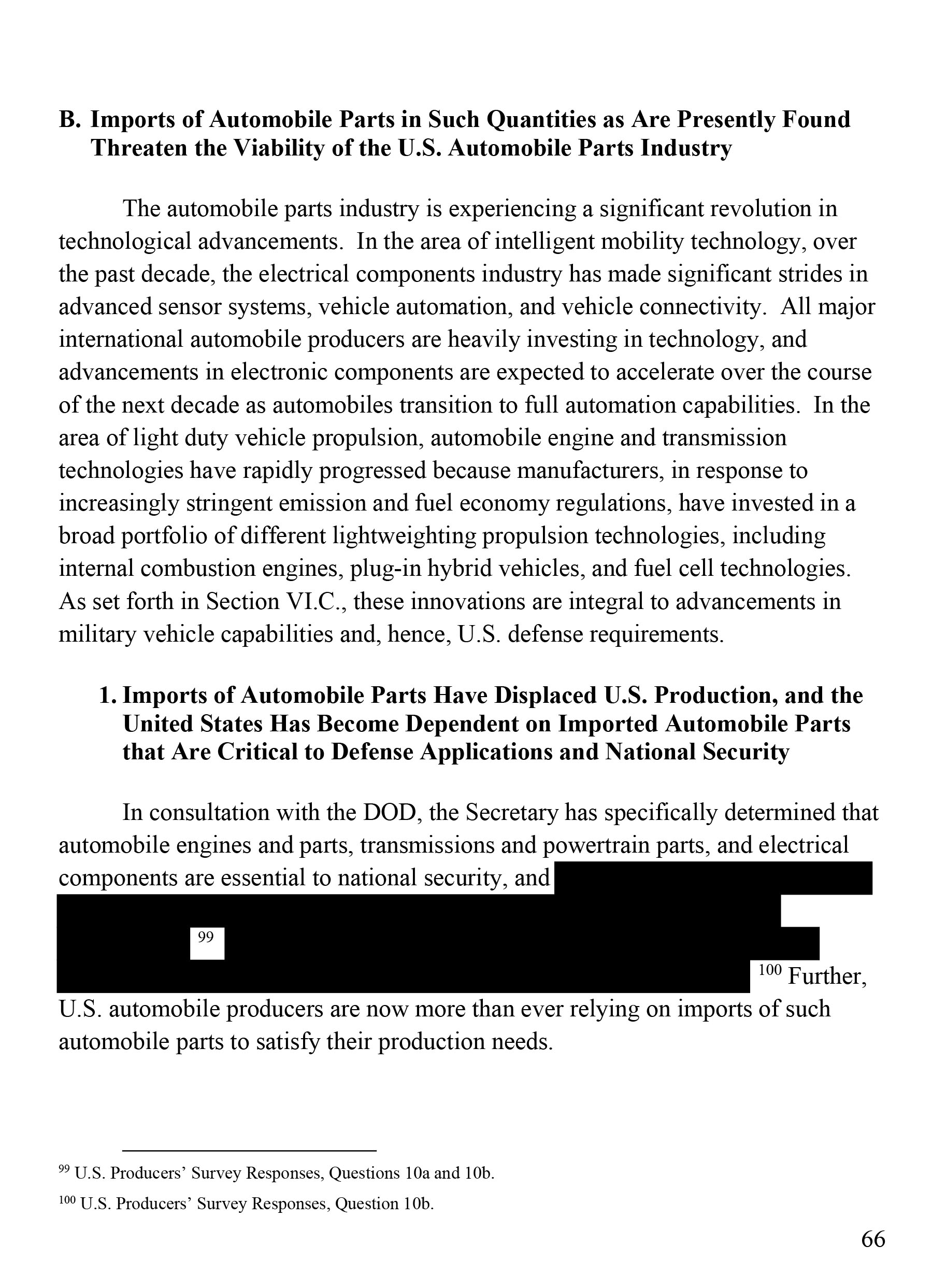 Trump’s Confidential Report On Foreign Car Threat Released By U.S., Read It In Full Here