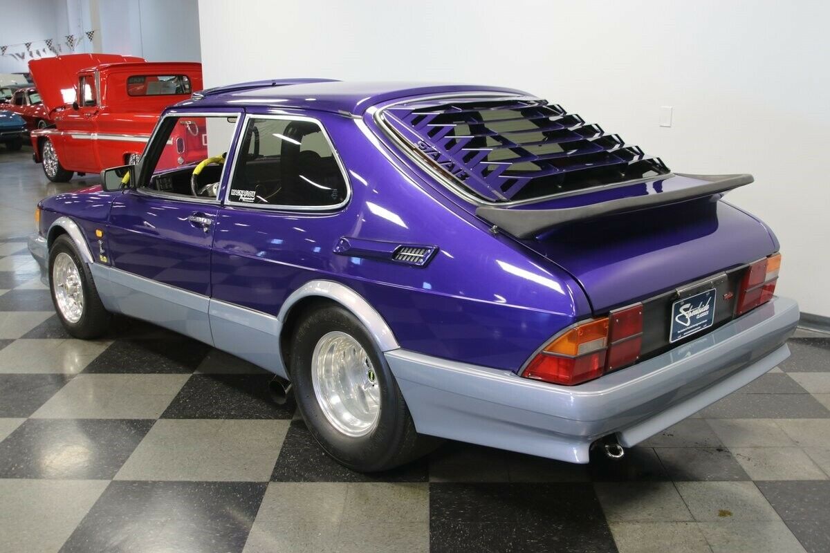 Hit The Drag Strip With This Supercharged V8-Powered Saab 900