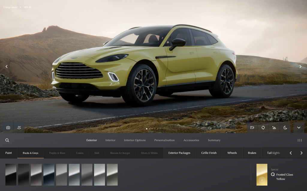  Aston Martin’s Fancy New Configurator Looks Like A Video Game With Amazing Graphics