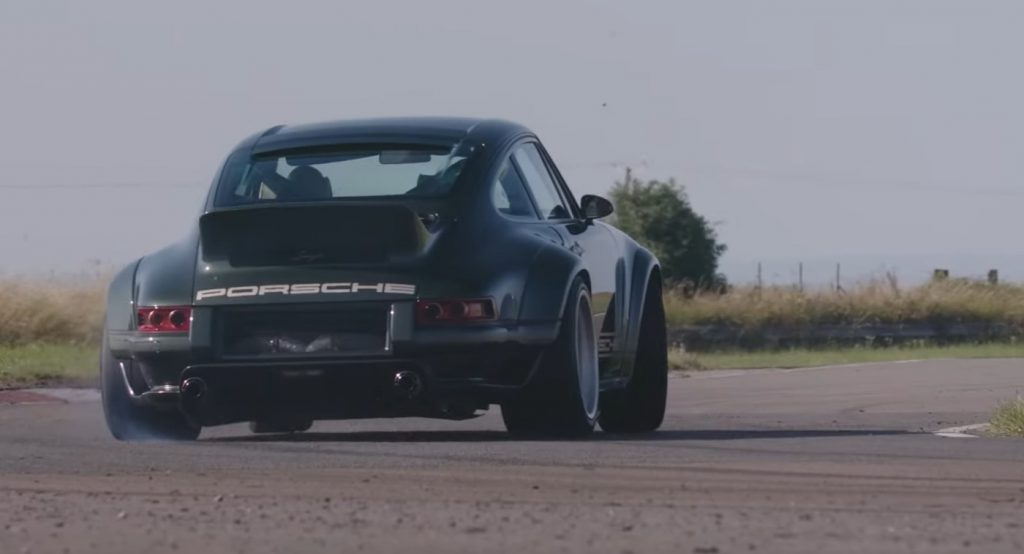  Top Gear Tests The Lightweight Singer Porsche 911 DLS On Track