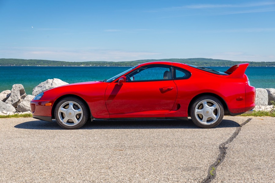 Is This 1995 MkIV Toyota Supra Really Worth More Than A Same-Year Ferrari F355?