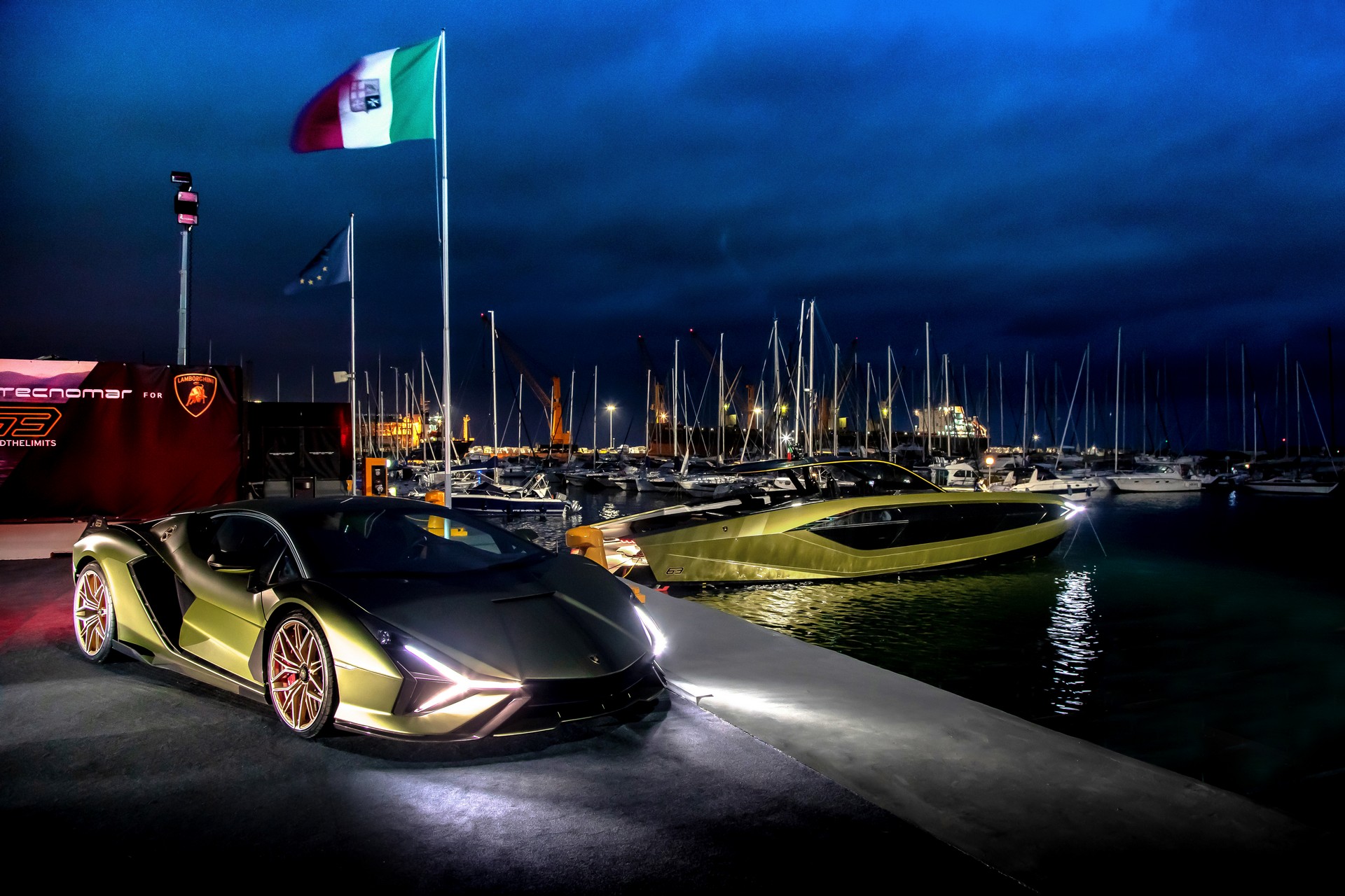 Take A Look Inside The First 3,945 HP Lamborghini Yacht