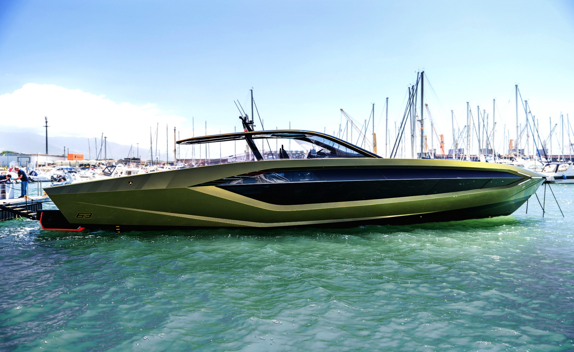 Take A Look Inside The First 3,945 HP Lamborghini Yacht