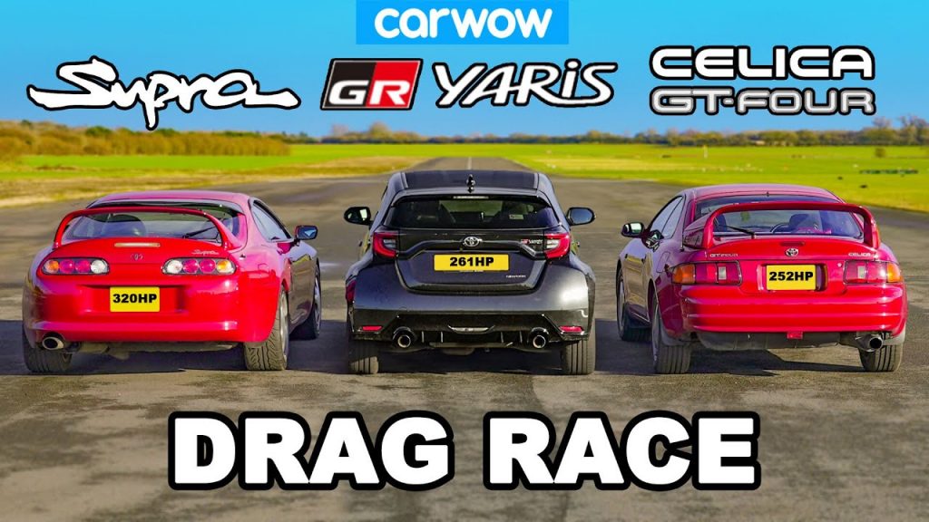  The Toyota GR Yaris Tries To Prove Its Mettle Against The Mk4 Supra And Celica GT-Four