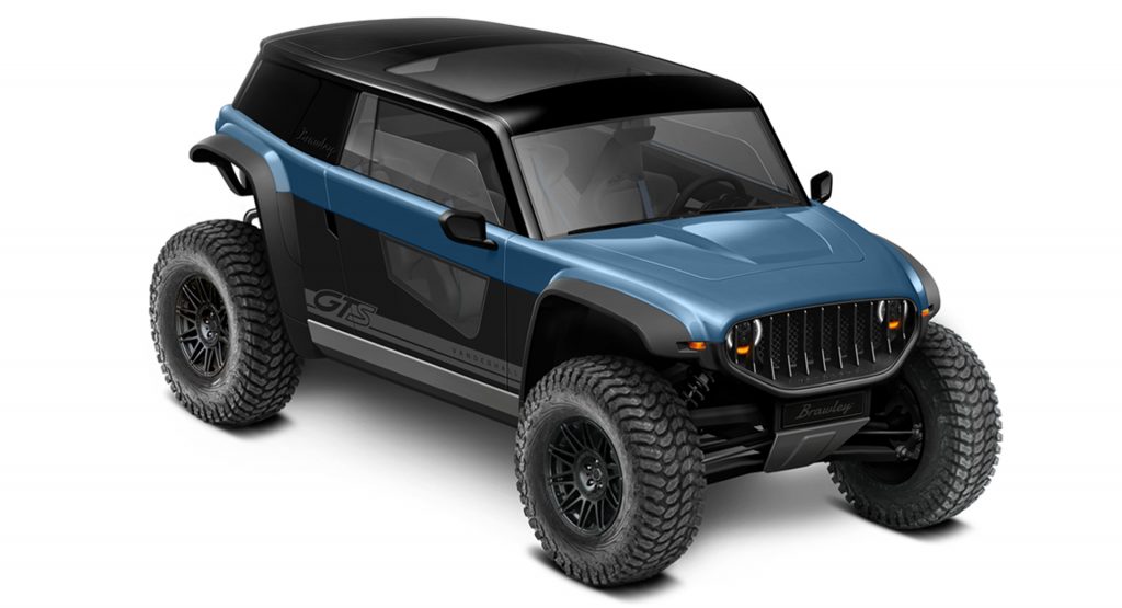  Vanderhall’s Brawley Electric Off-Roader Looks Like A Jeep From The Future