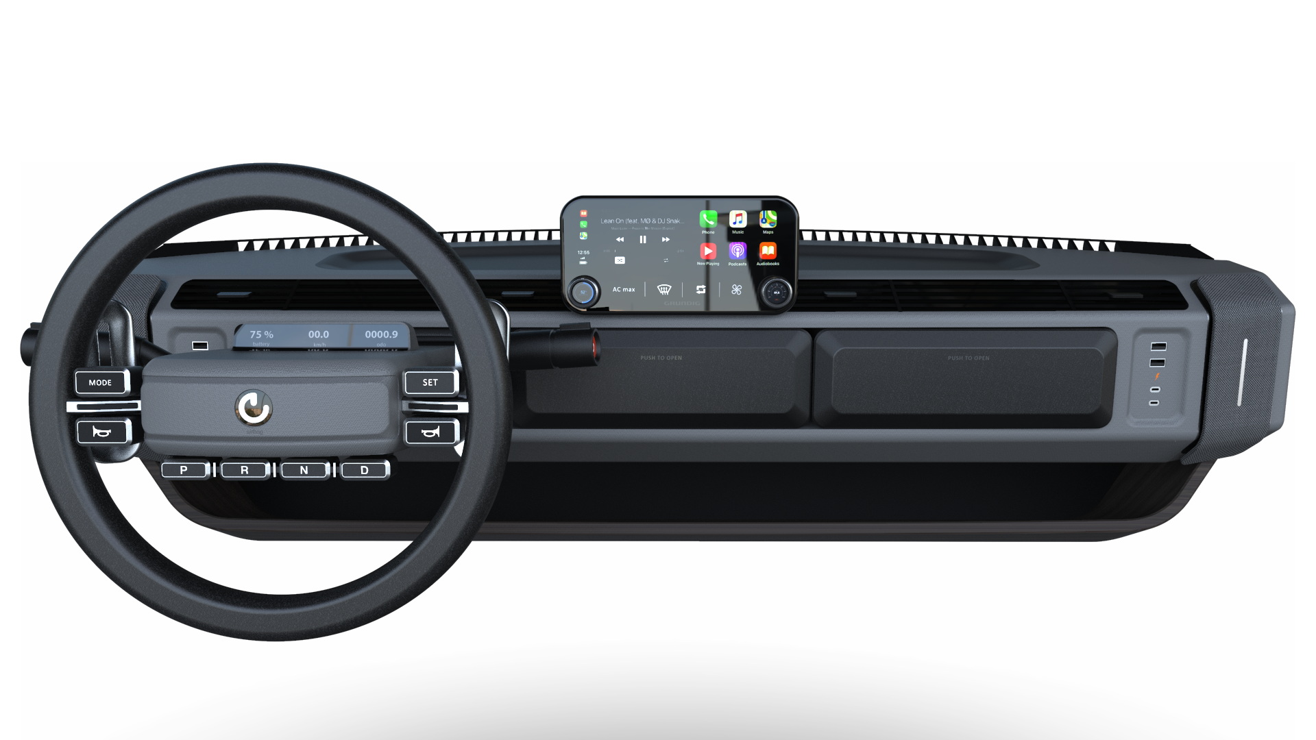 The XBUS Is An Adorable Electric Small Truck With A Modular Design