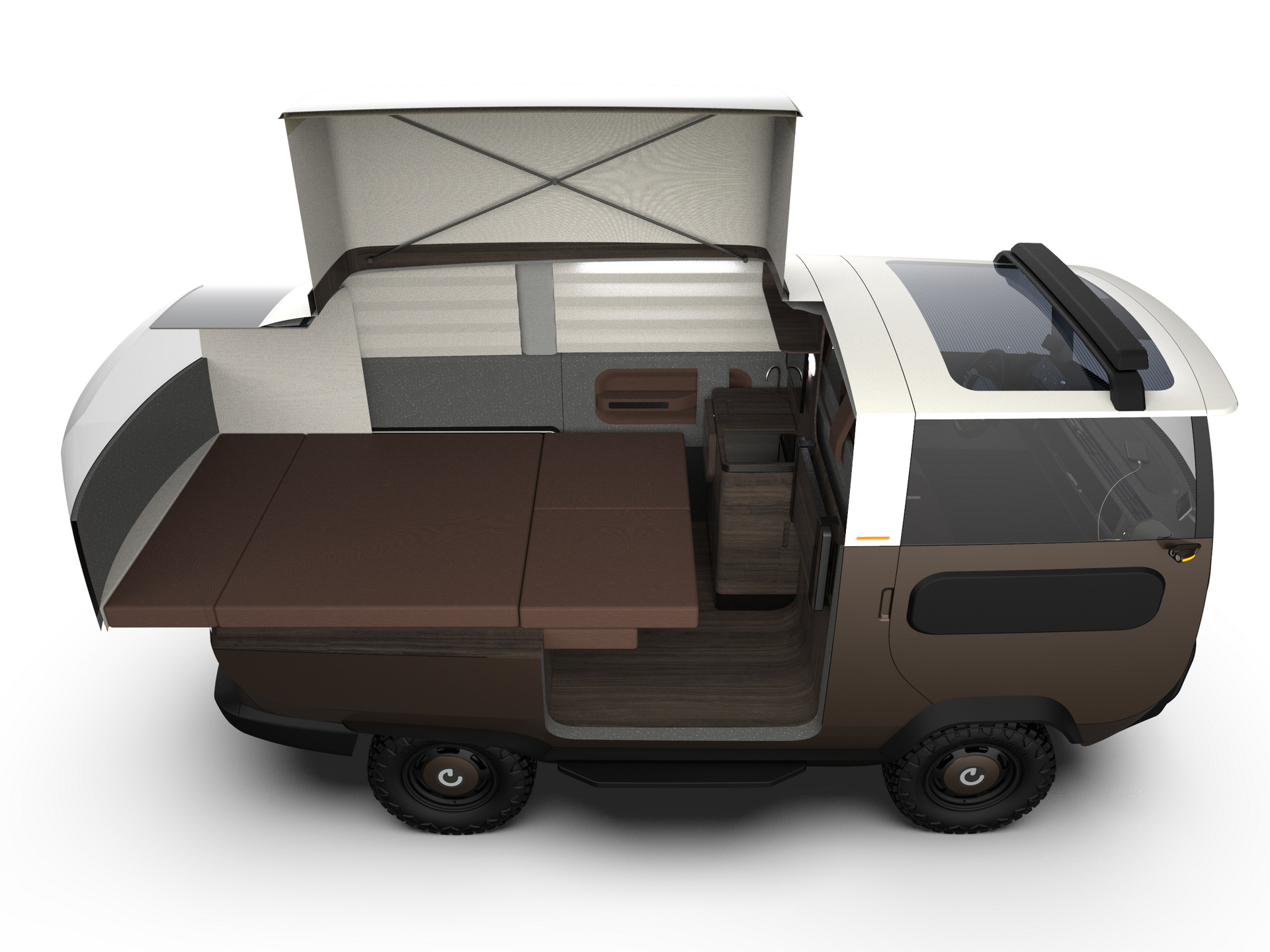 The XBUS Is An Adorable Electric Small Truck With A Modular Design