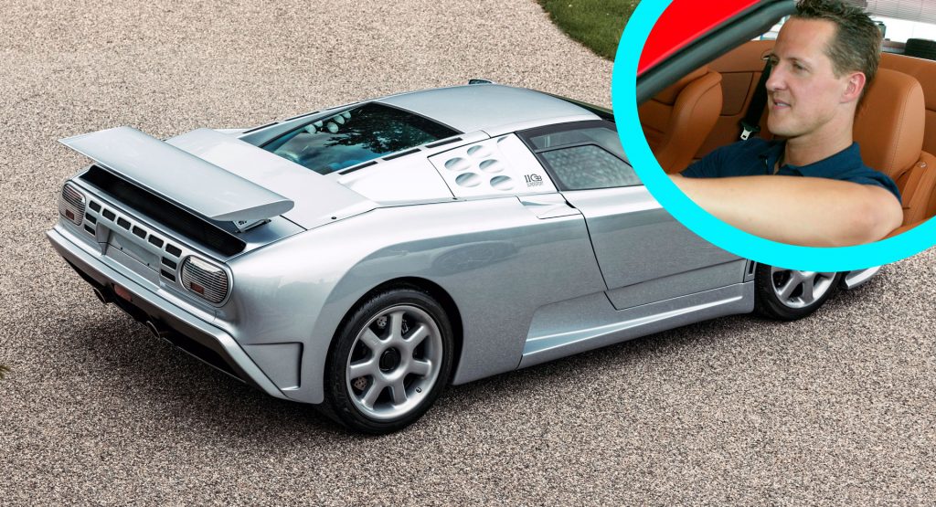 Bugatti EB 110 SS Once Owned By Michael Schumacher Damaged In German Floods