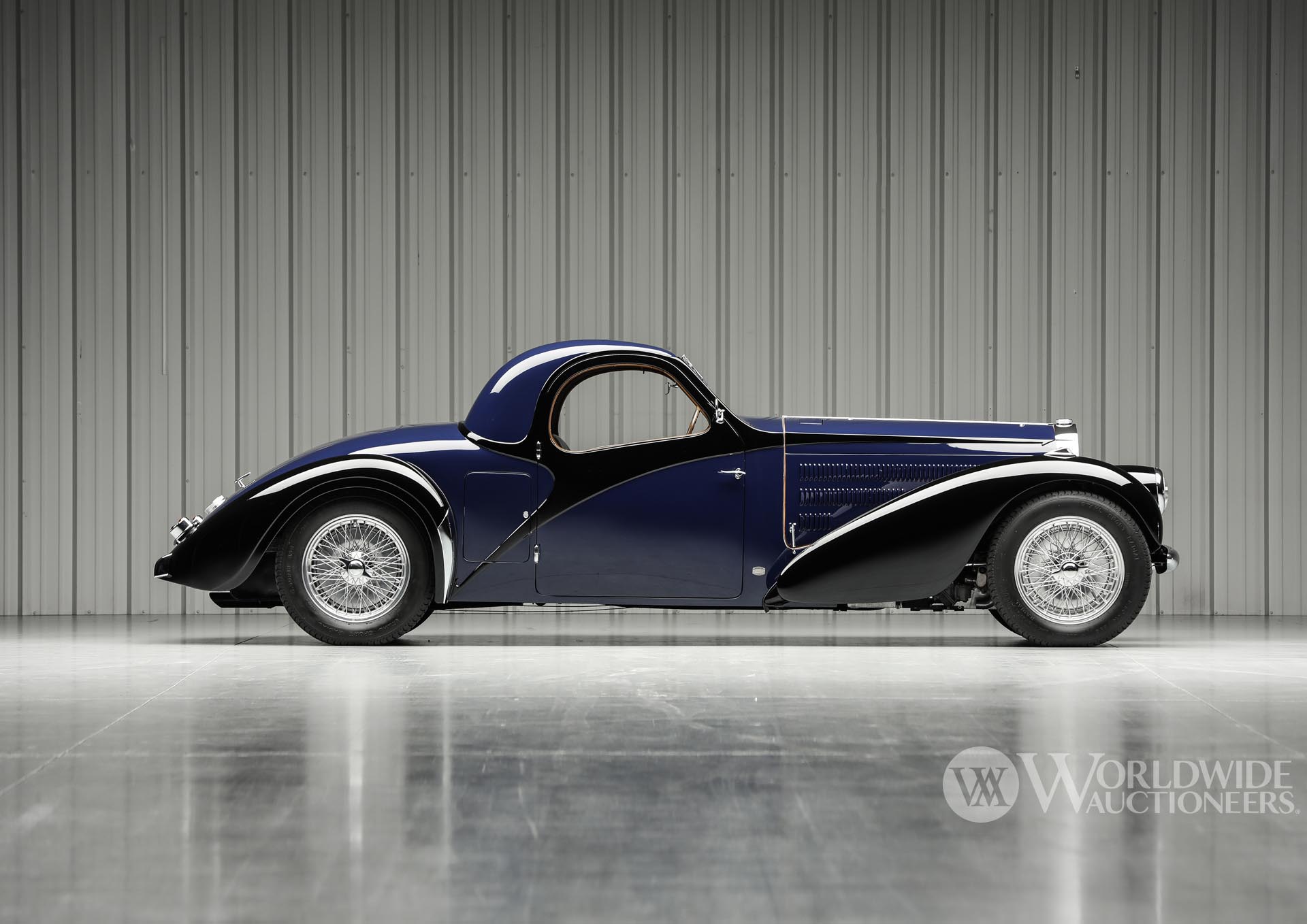 The 1938 Bugatti Type 57C Atalante Coupe “Toit Ouvrant” Is Extremely Rare And Extremely Beautiful