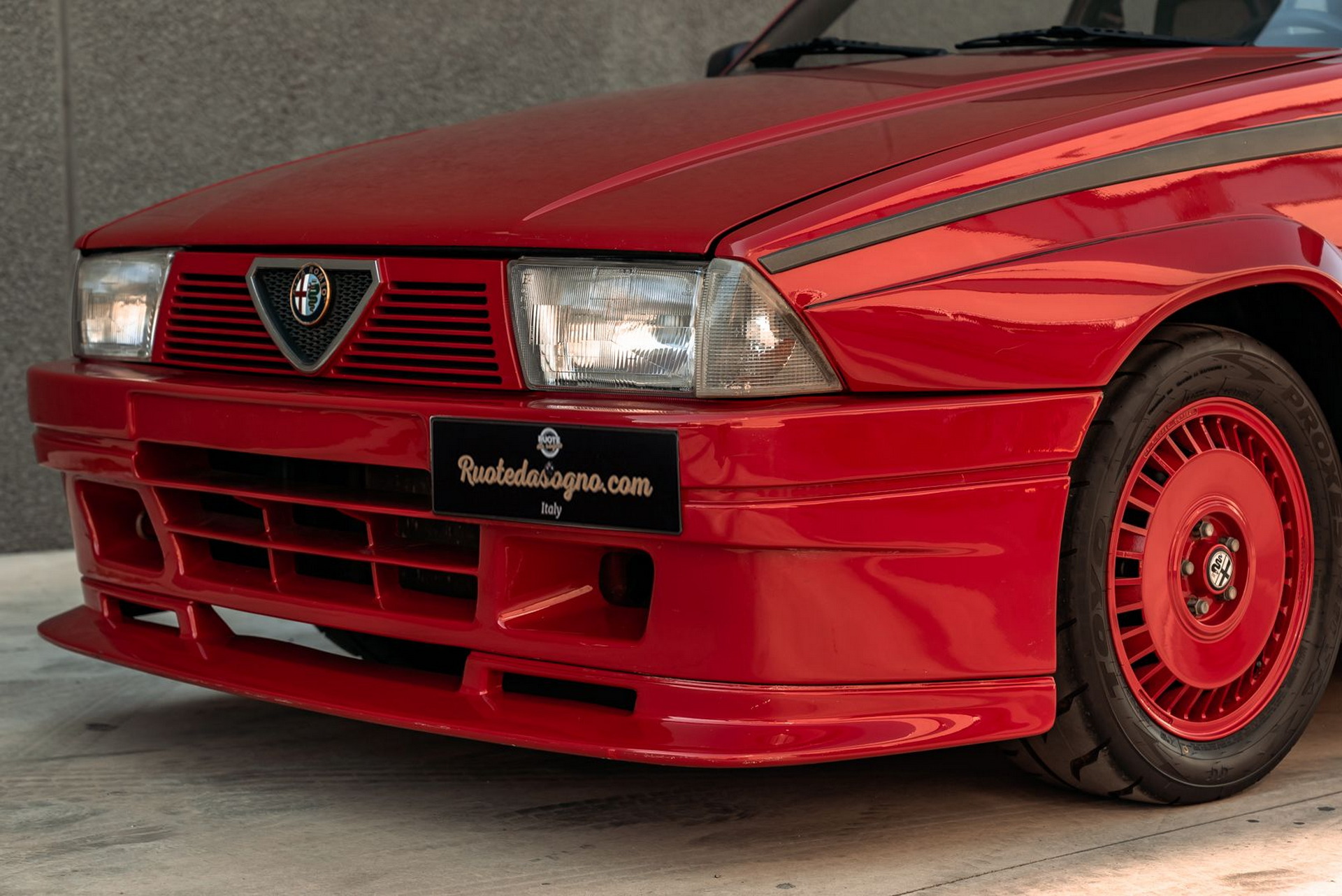 1987 Alfa Romeo 75 Turbo Evoluzione Was One of 500 Group A Homologation Specials