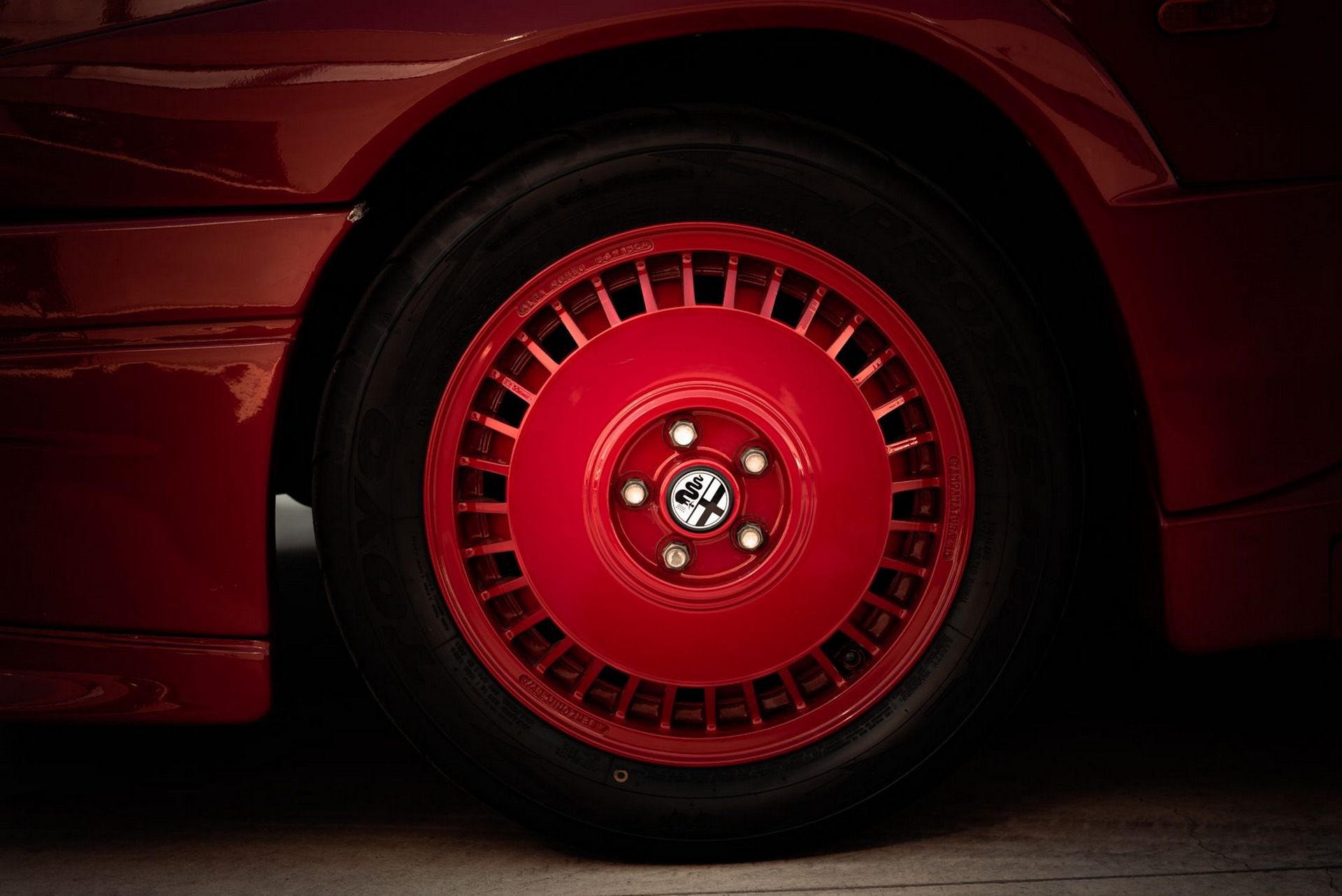 1987 Alfa Romeo 75 Turbo Evoluzione Was One of 500 Group A Homologation Specials