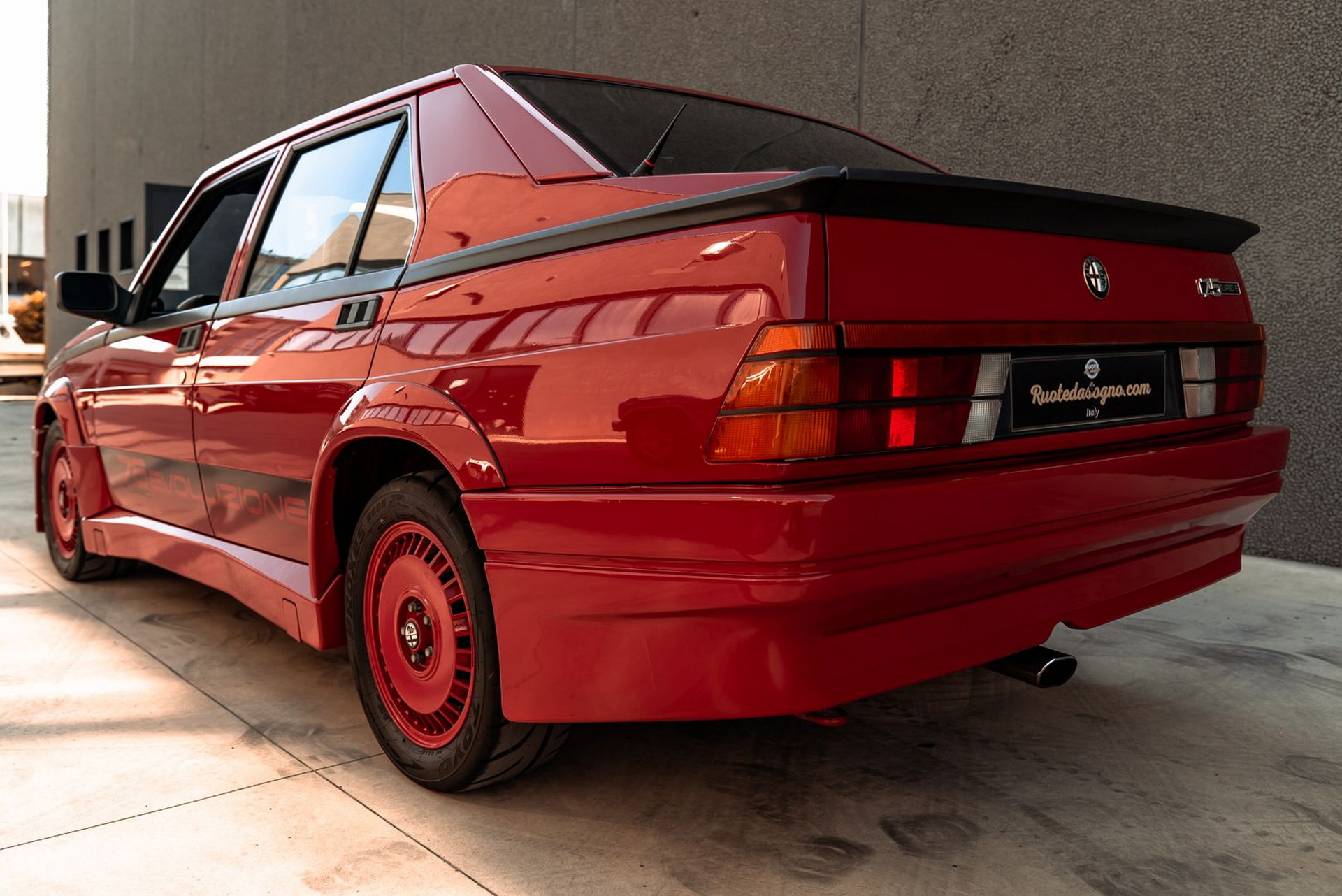 1987 Alfa Romeo 75 Turbo Evoluzione Was One of 500 Group A Homologation Specials