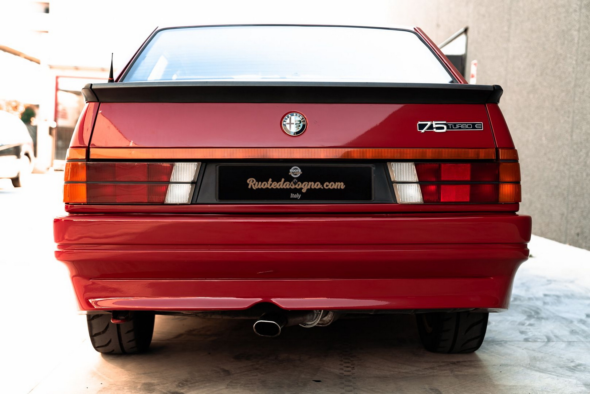 1987 Alfa Romeo 75 Turbo Evoluzione Was One of 500 Group A Homologation Specials