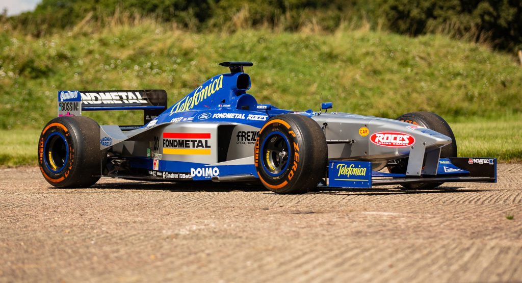 For $600,000, This Ford V10-Powered 1998 Minardi F1 Is Your Ticket To Track Happiness