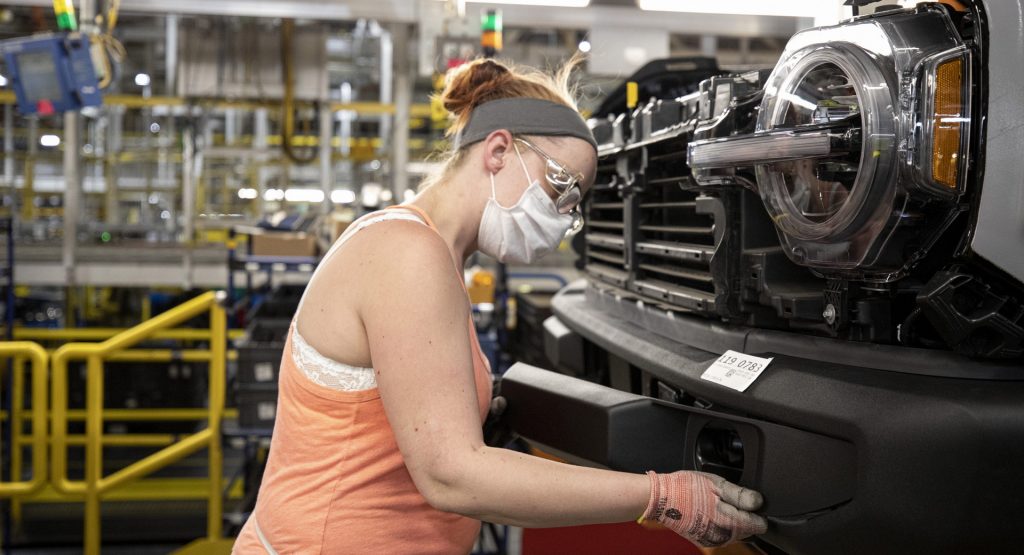 Detroit Three, UAW Mandate Mask Use In Automotive Factories Around The U.S.