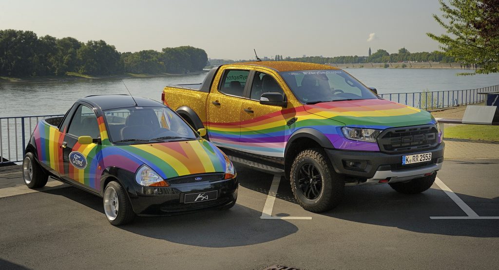  Ford Germany Is Taking This “Very Gay” Ranger Raptor To Cologne’s Pride Parade