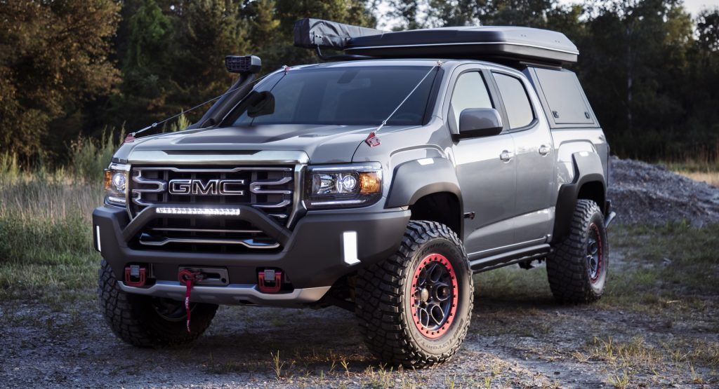  The GMC Canyon AT4 OVRLANDX Off-Road Concept Shows How Extreme The Pickup Can Go