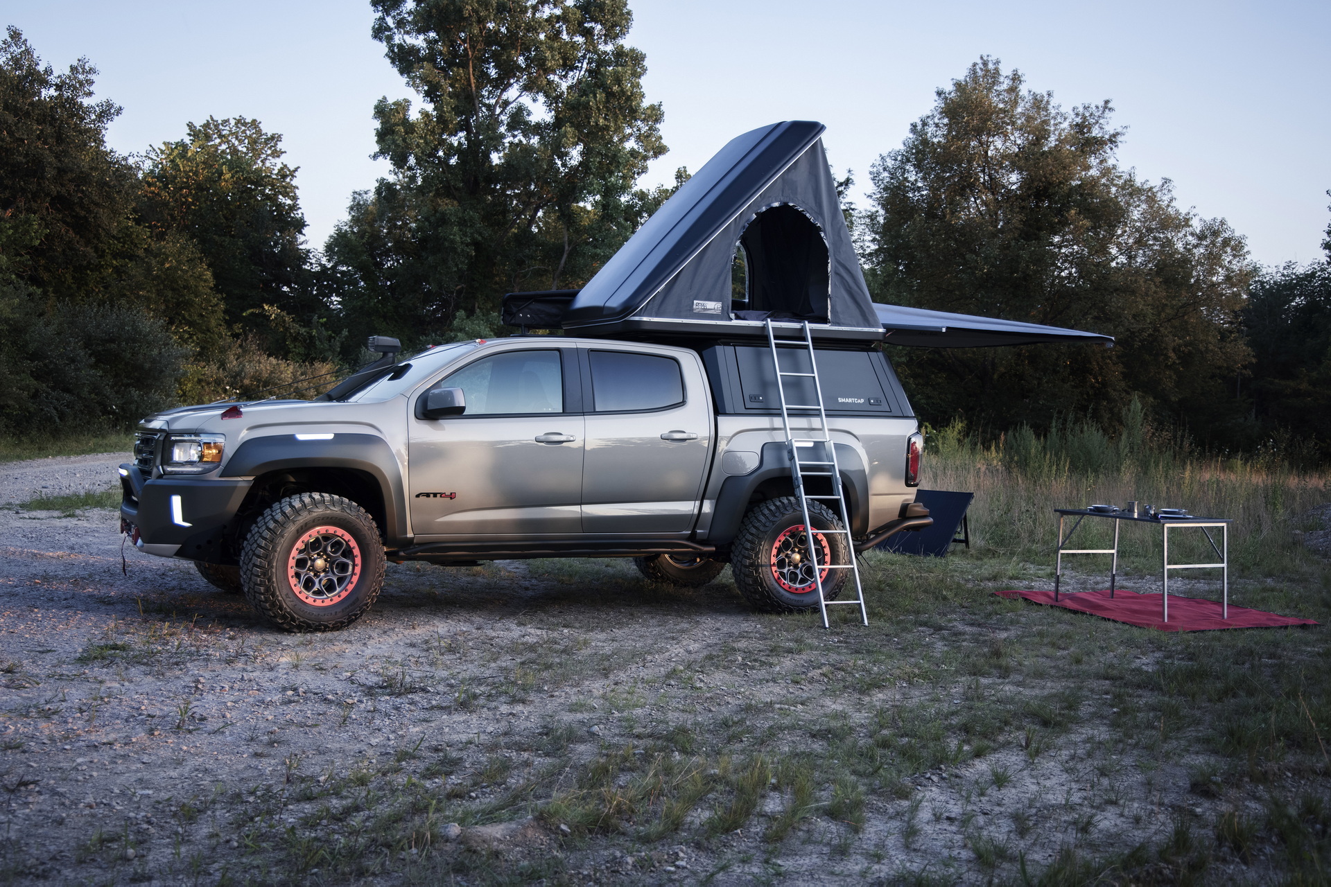 The GMC Canyon AT4 OVRLANDX Off-Road Concept Shows How Extreme The Pickup Can Go