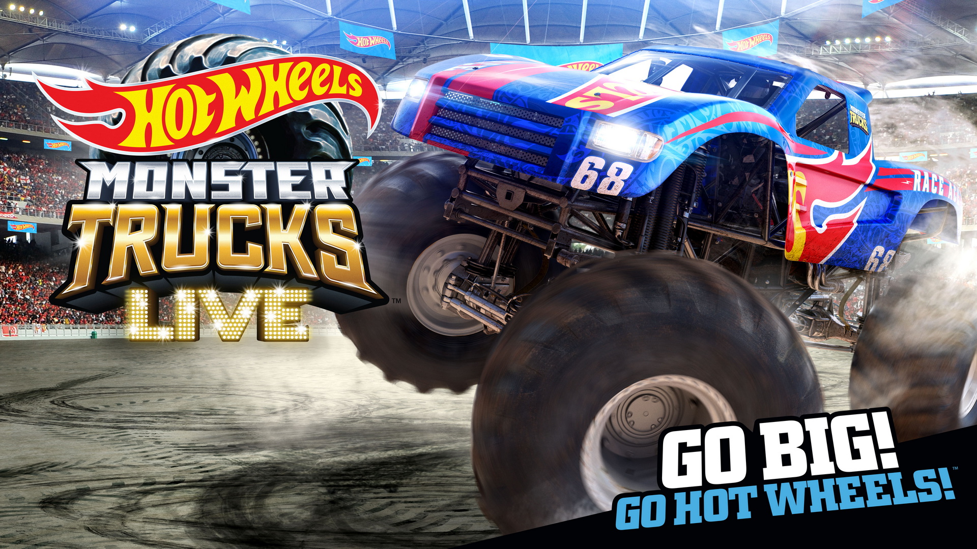 Hot Wheels Introduces Its New 12-Foot Tall, 1,800 HP Monster Truck: Mega Wrex