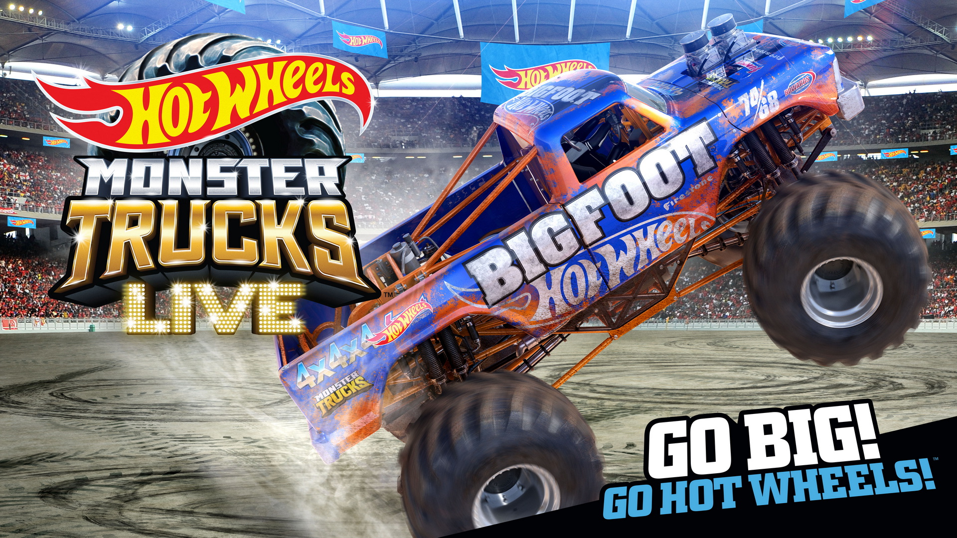 Hot Wheels Introduces Its New 12-Foot Tall, 1,800 HP Monster Truck: Mega Wrex