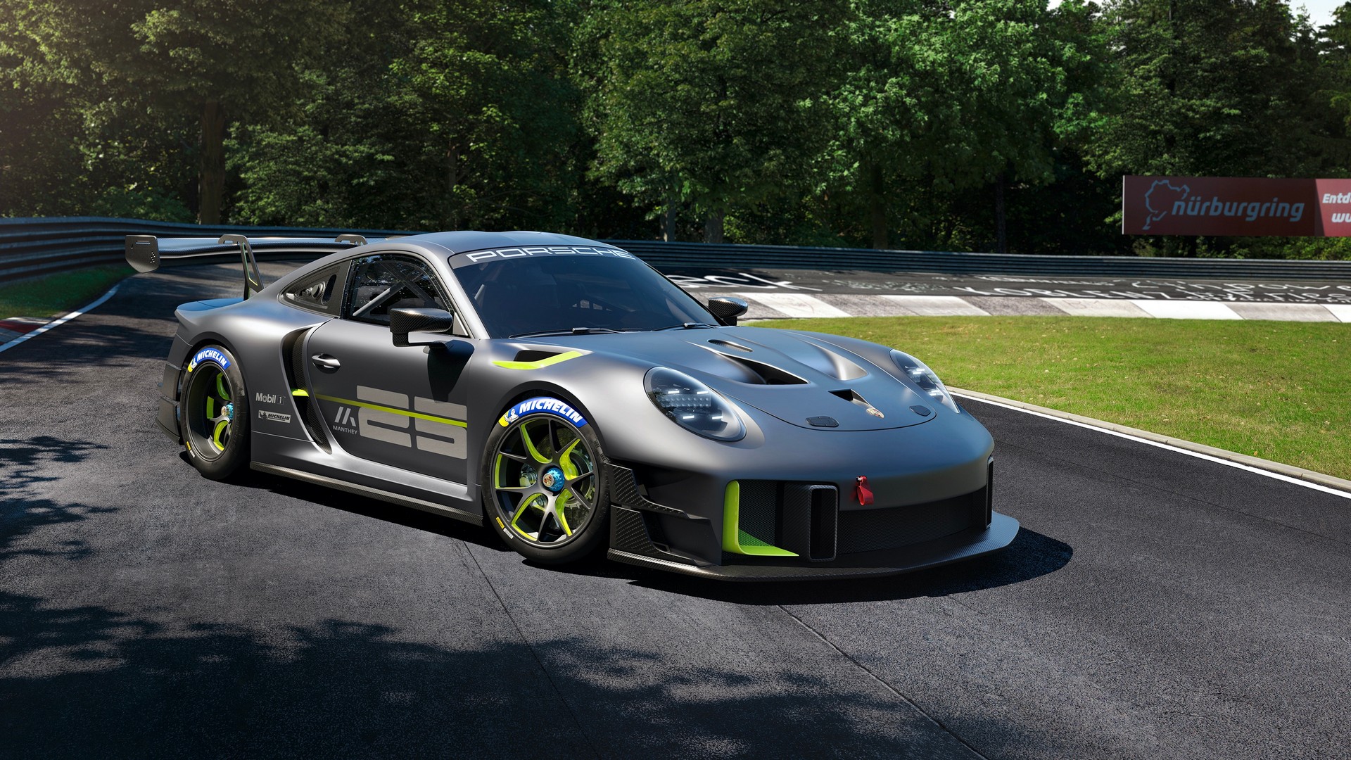 Porsche And Manthey Team Up For The Wicked 911 GT2 RS Clubsport 25 Special Edition