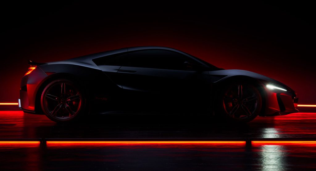  2022 Acura NSX Type S Teased, Will Be A Last Hurrah For The Electrified Supercar