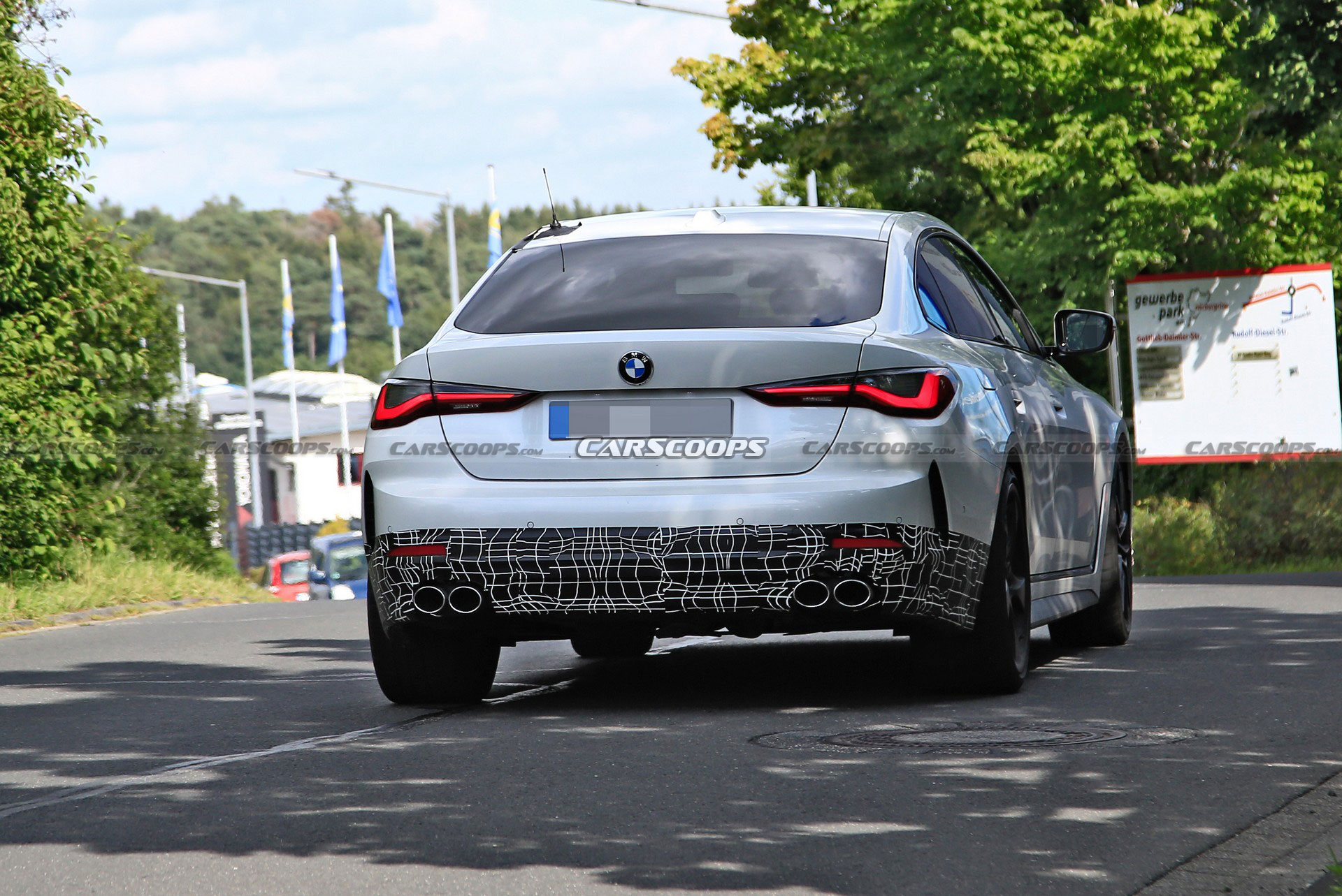 2022 BMW Alpina B4 Gran Coupe Spied, Could Have 456 HP