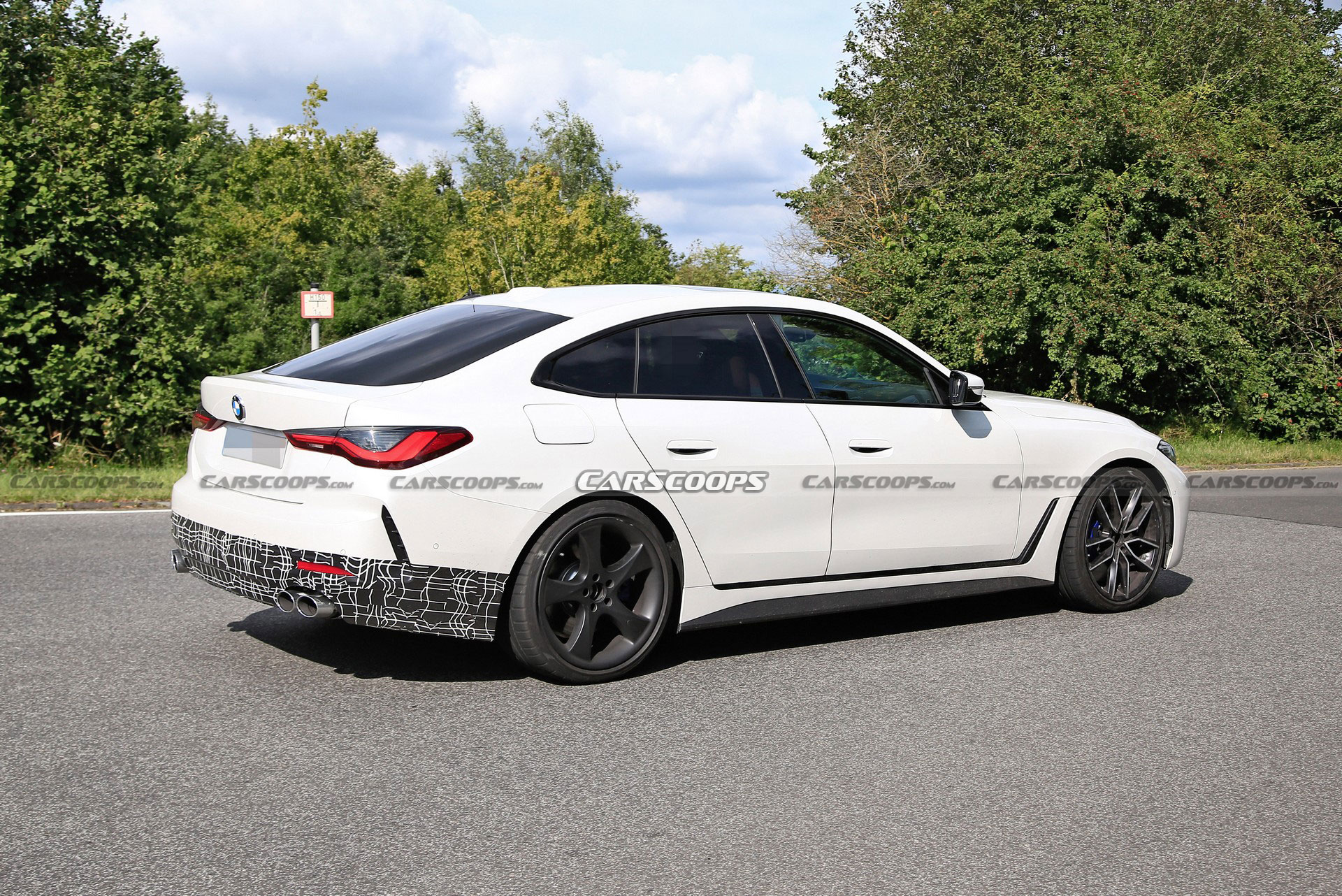 2022 BMW Alpina B4 Gran Coupe Spied, Could Have 456 HP
