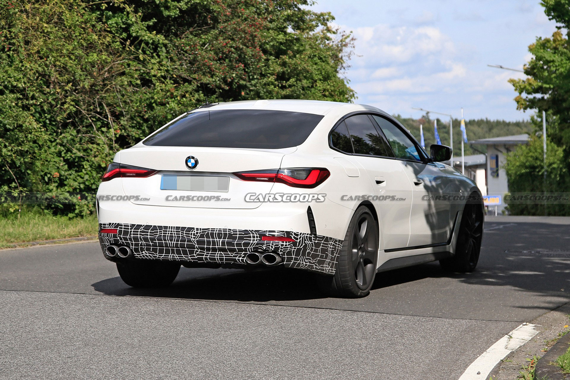 2022 BMW Alpina B4 Gran Coupe Spied, Could Have 456 HP