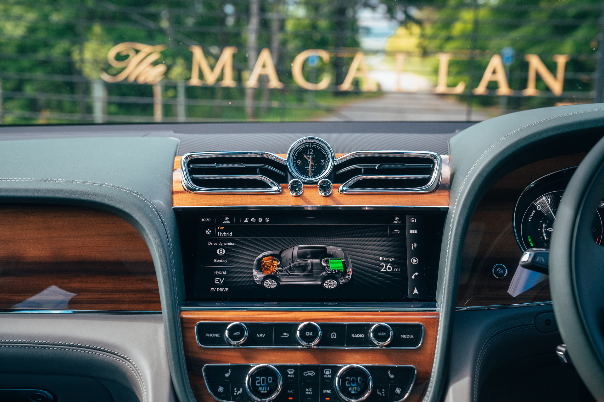 Here’s The Unique Bentayga Hybrid Bentley Built For Whiskey Brand The Macallan