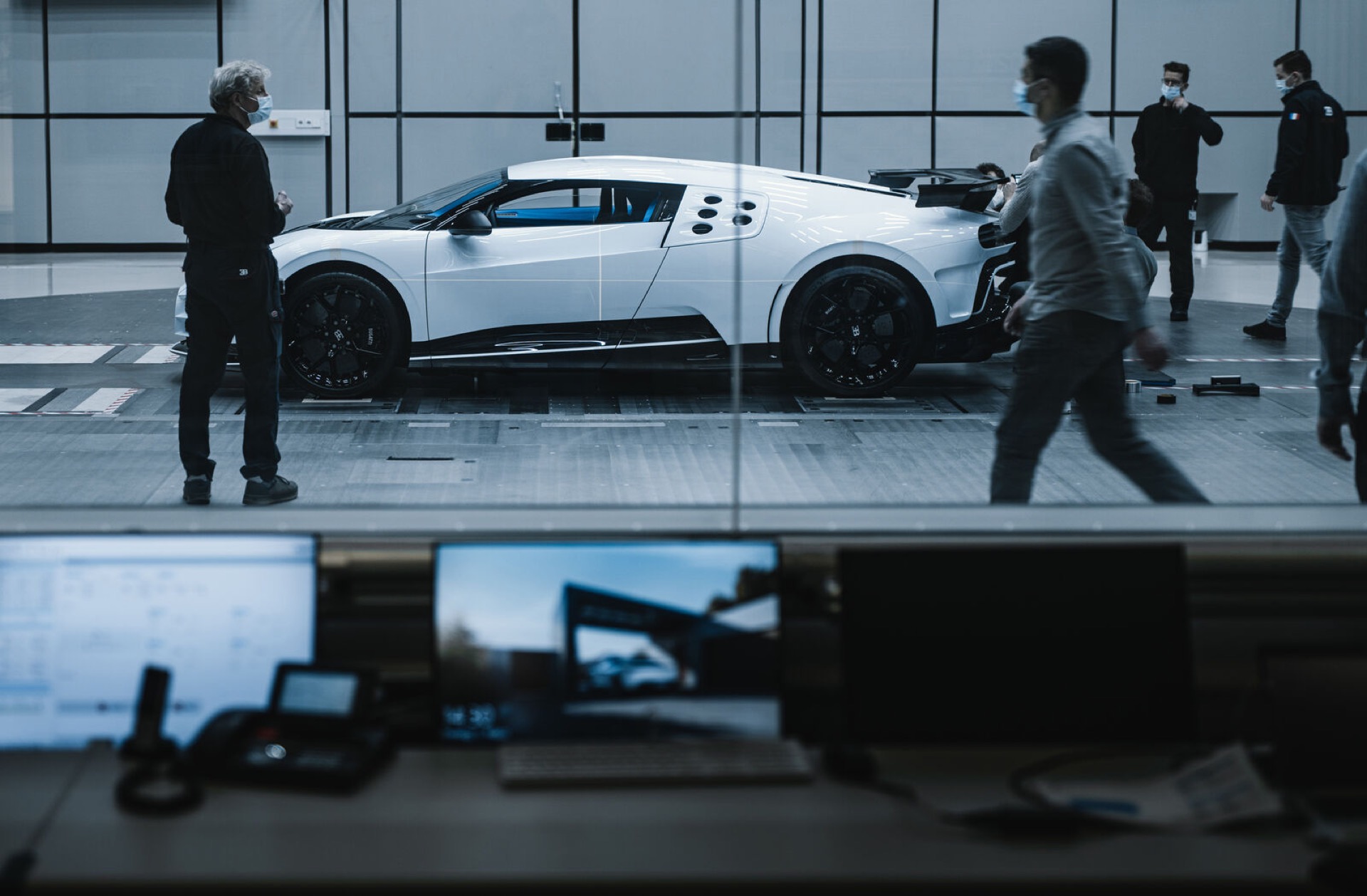 Uber-Limited Bugatti Centodieci Completes Wind Tunnel Tests