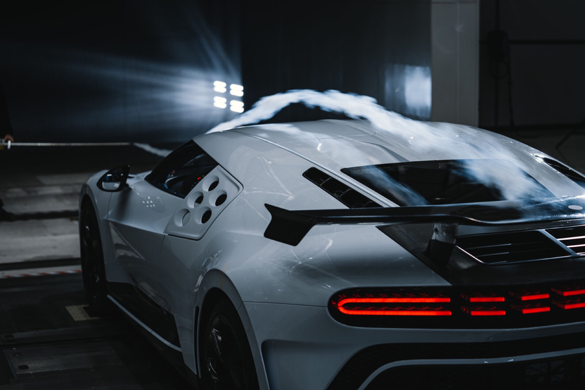 Uber-Limited Bugatti Centodieci Completes Wind Tunnel Tests