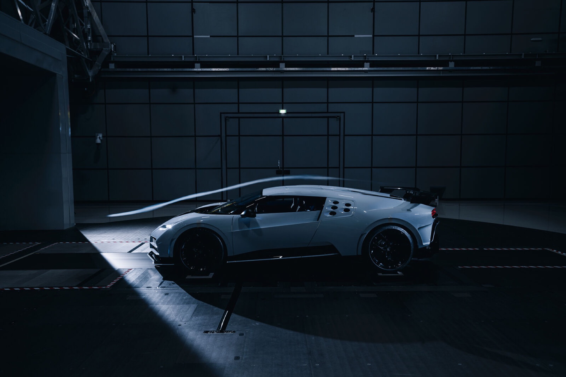 Uber-Limited Bugatti Centodieci Completes Wind Tunnel Tests