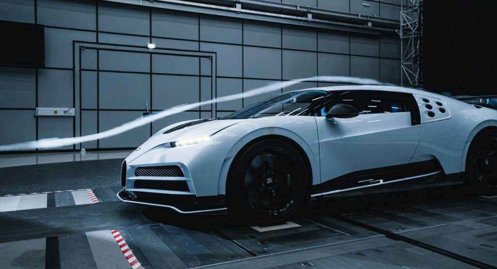  Uber-Limited Bugatti Centodieci Completes Wind Tunnel Tests