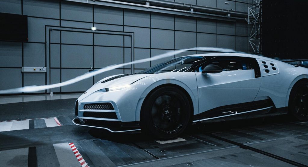  Uber-Limited Bugatti Centodieci Completes Wind Tunnel Tests