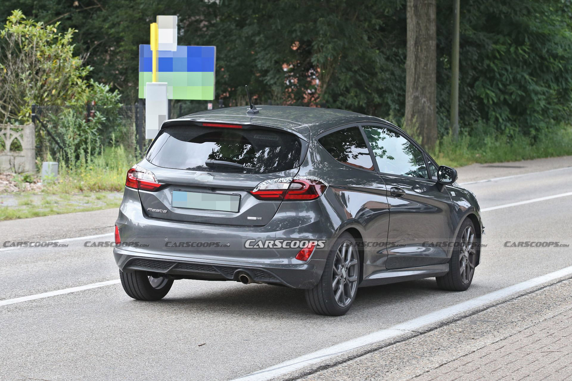 Facelifted 2022 Ford Fiesta Spied Showing Its Sportier Side In ST-Line Trim