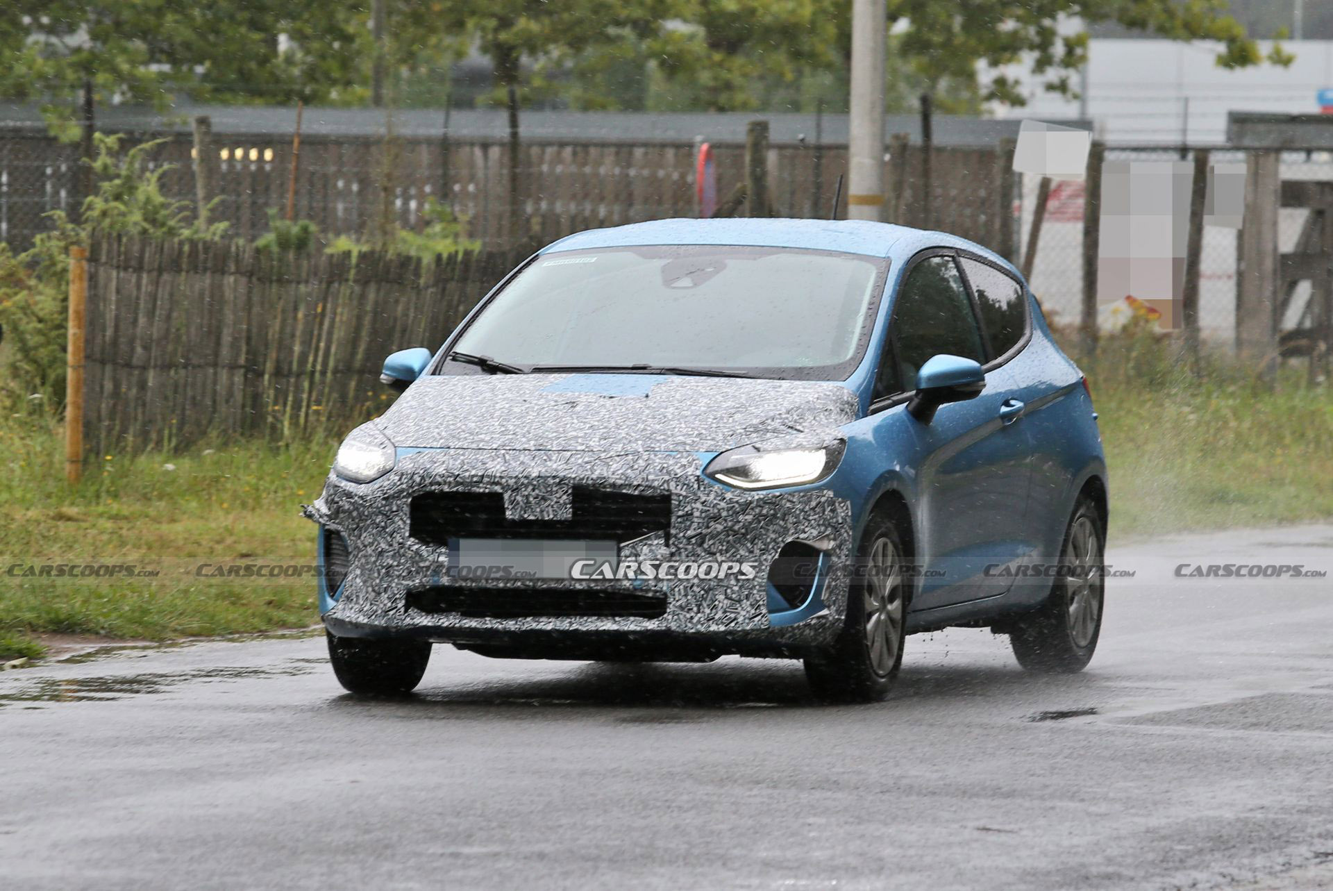 Facelifted 2022 Ford Fiesta Spied Showing Its Sportier Side In ST-Line Trim