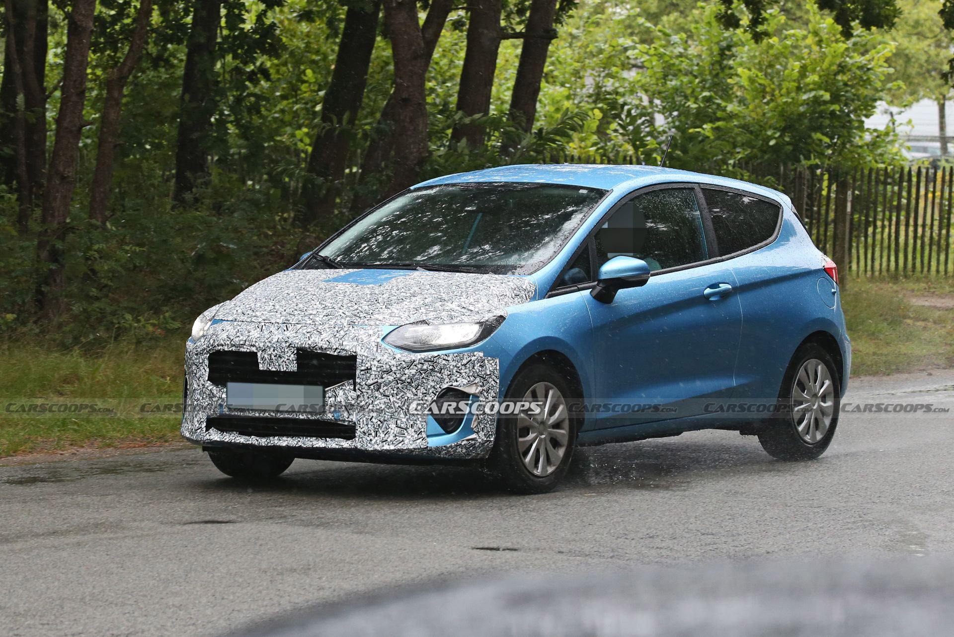 Facelifted 2022 Ford Fiesta Spied Showing Its Sportier Side In ST-Line Trim