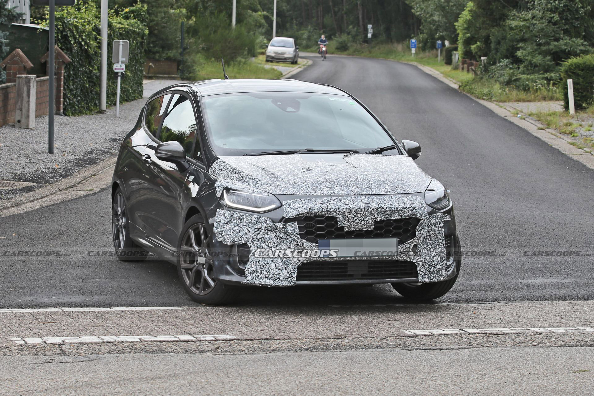 Facelifted 2022 Ford Fiesta Spied Showing Its Sportier Side In ST-Line Trim