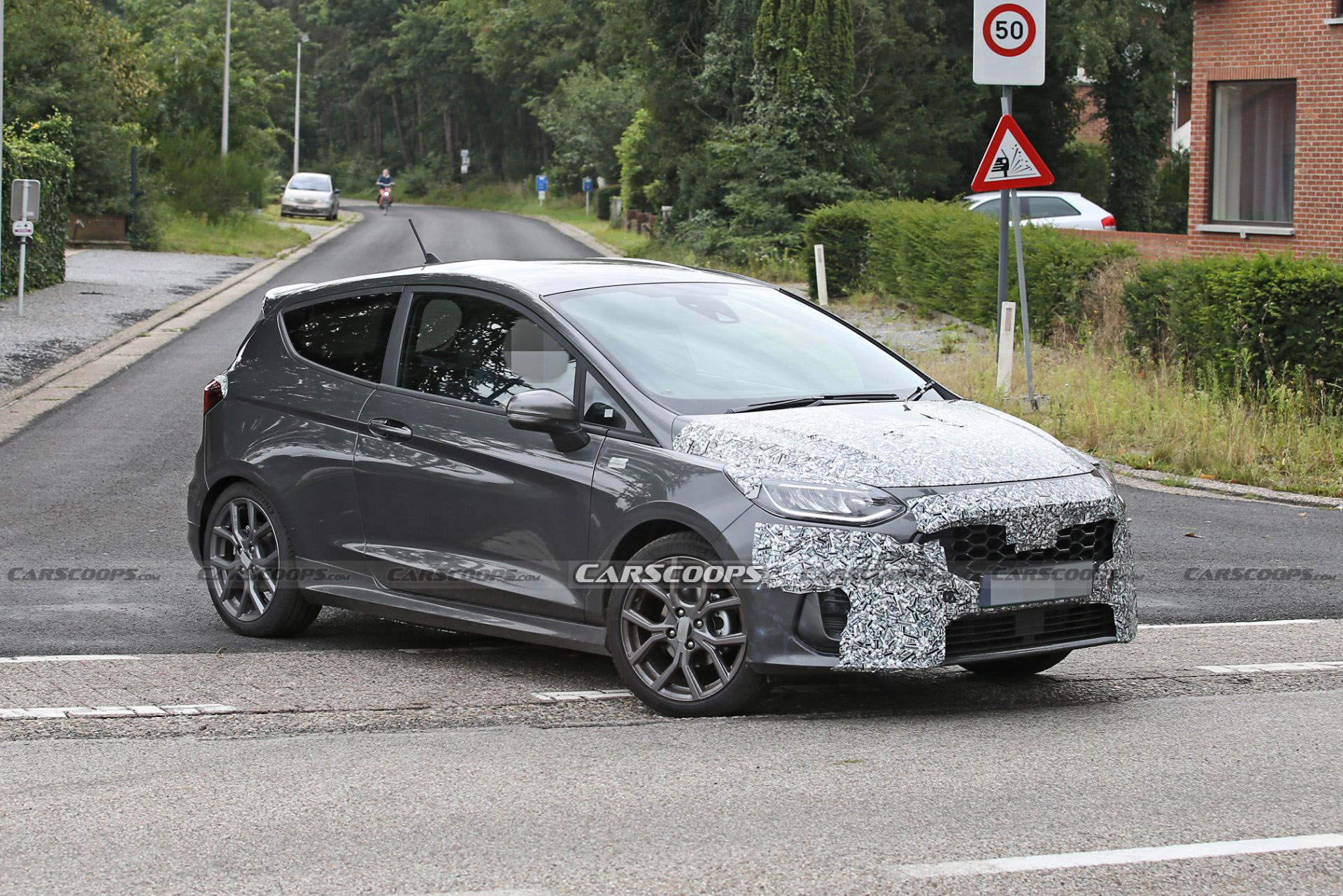Facelifted 2022 Ford Fiesta Spied Showing Its Sportier Side In ST-Line Trim